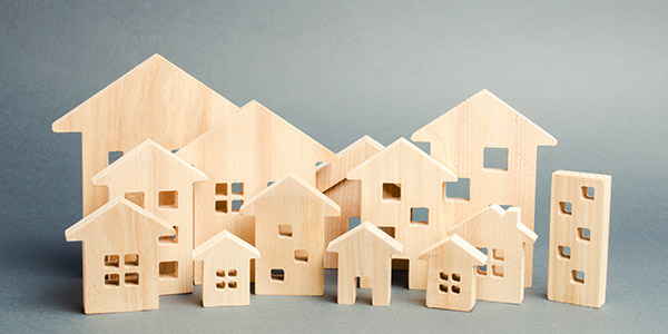 wooden houses