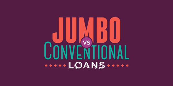 jumbo vs. conventional loans infographic