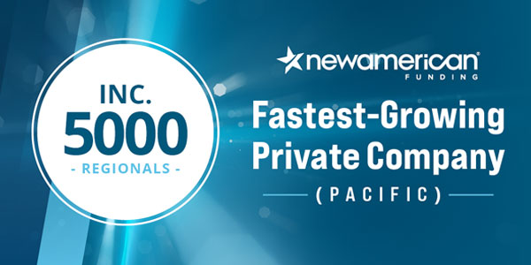 inc 5000 regional award - fastest-growing private company pacific