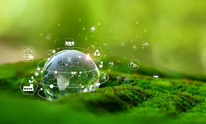 Trajnostne naložbe pogosto simboliziramo z zeleno barvo in jasnimi grafikami in na nek način so tudi njihovo vodilo zeleni prehod in transparentnost v poslovanju.