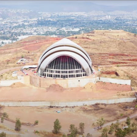 The Shrine of the Martyrs of Christ the King in Guadalajara, Mexican Knights took part in the installation of a portrait of Blessed Michael McGivney.