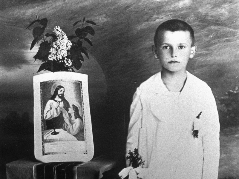 Karol Jozef Wojtyla First Communion