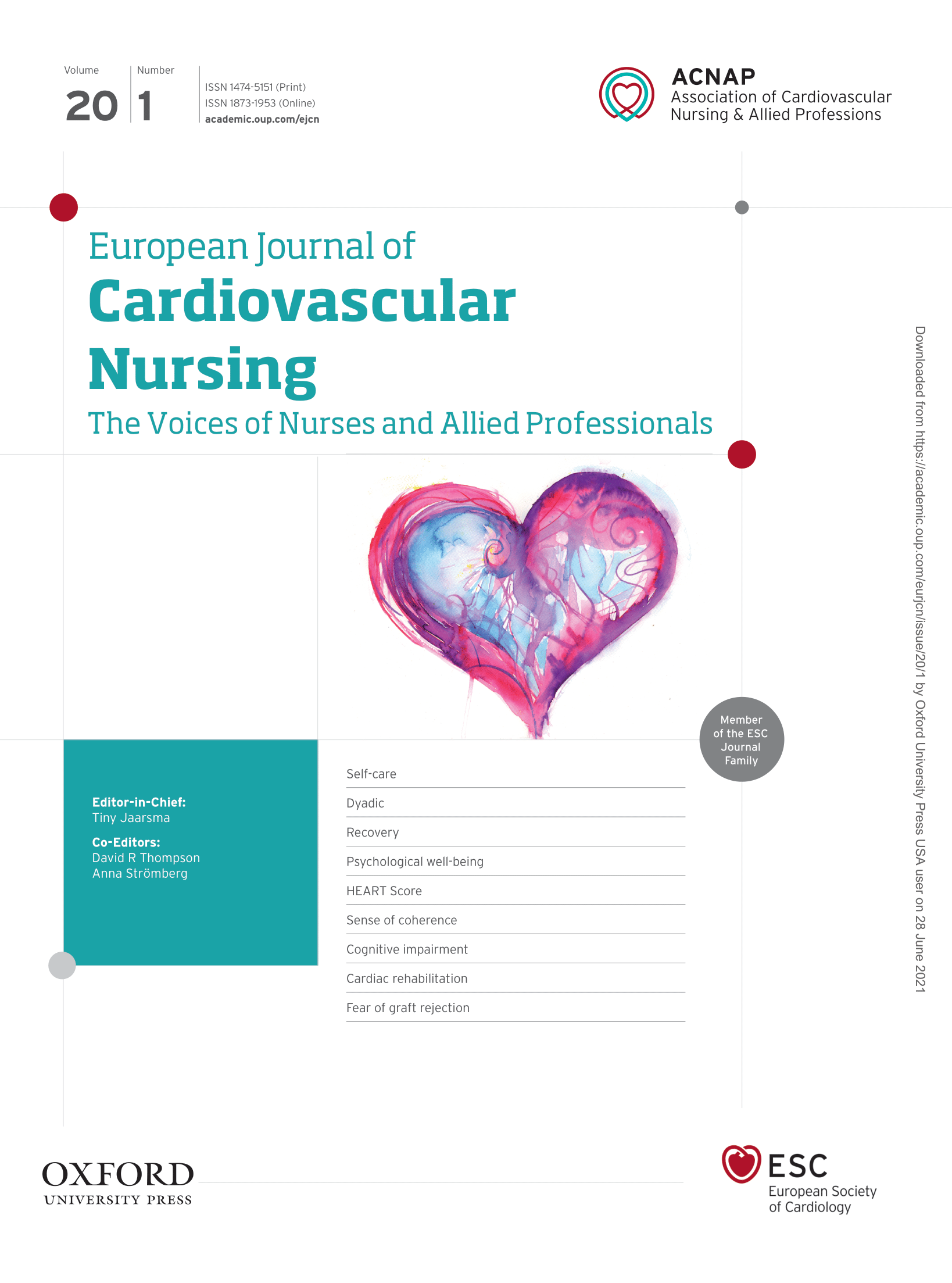 European Journal of Cardiovascular Nursing