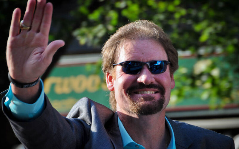 Baseball player Wade Boggs